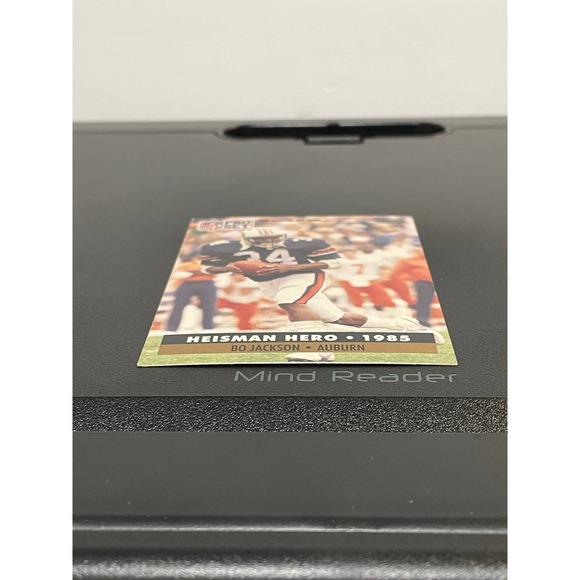 1991 Bo Jackson Pro Set #42 Auburn Heisman Hero - Picture 3 of 7